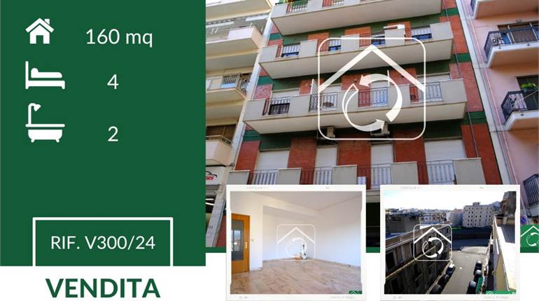 RIBASSO - AMPIO APPARTAMENTO AL CENTRO RIF.V300/24