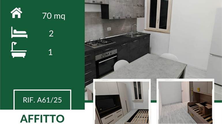 Affitto appartamento in Via Vittorio Veneto