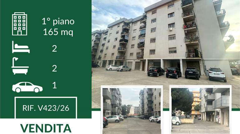QUADRILOCALE SUL VIALE CALABRIA RIF.V423/26